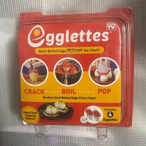 Egglettes Hard-Boiled Egg Cooker As Seen On Tv Kitchen Holiday Xmas Easter
